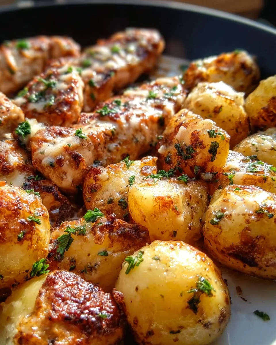 Garlic Parmesan Chicken and Potatoes (One-Pan Dinner) 20 Garlic