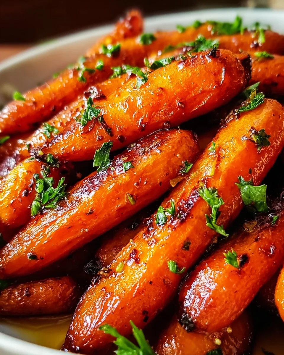 Glazed Roasted Carrots