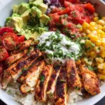 Grilled Chicken Burrito Bowls 18 Grilled Chicken Burrito Bowls