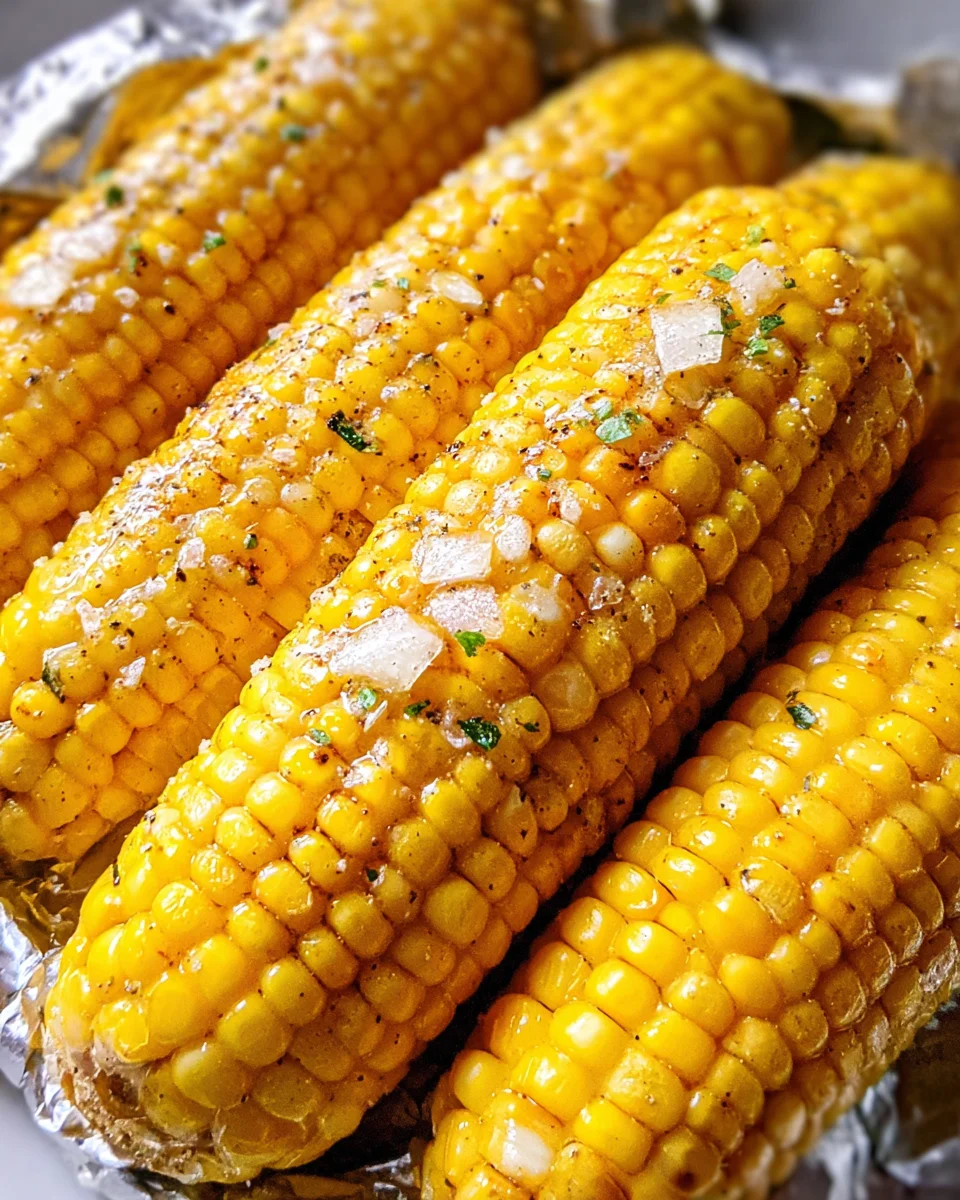 Grilled Corn on the Cob in Foil 16 Grilled