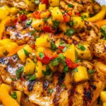 Grilled Mango Pineapple Chicken 19 Grilled Mango Pineapple Chicken