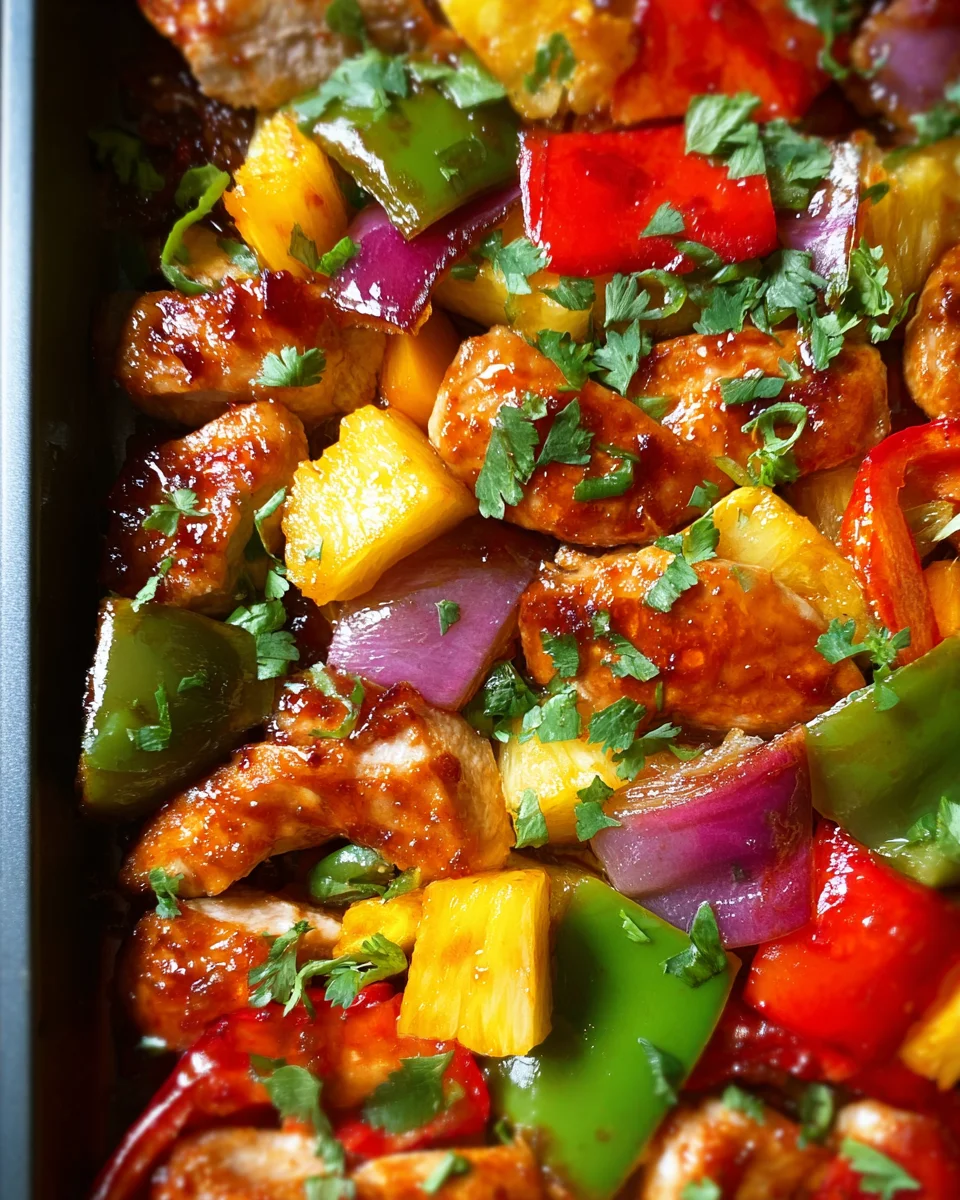 Hawaiian Chicken Sheet Pan 25 Hawaiian