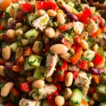 High-Protein Dense Bean Salad with Chicken 22 High-Protein Dense Bean Salad with Chicken