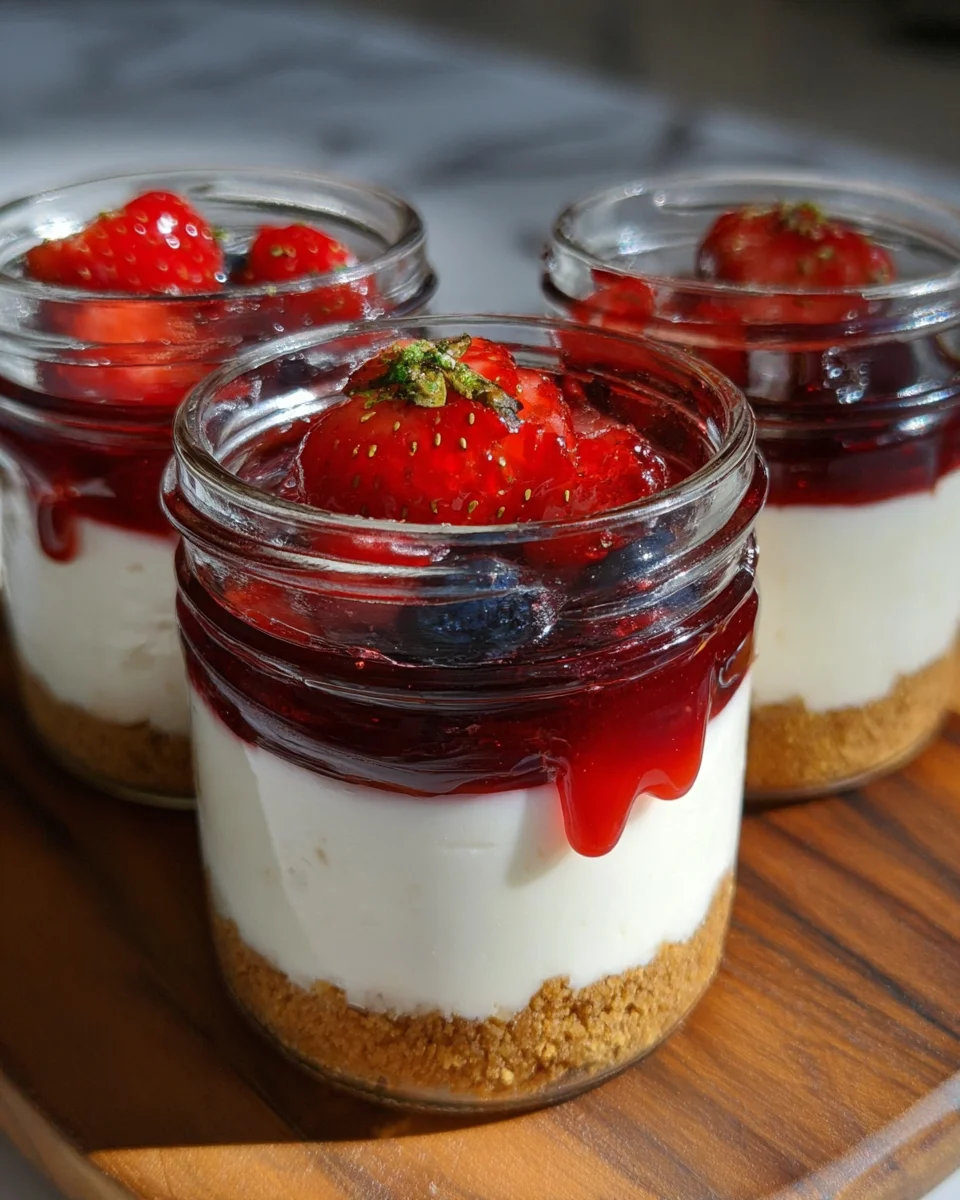 High Protein Cheesecake Jars 18 High