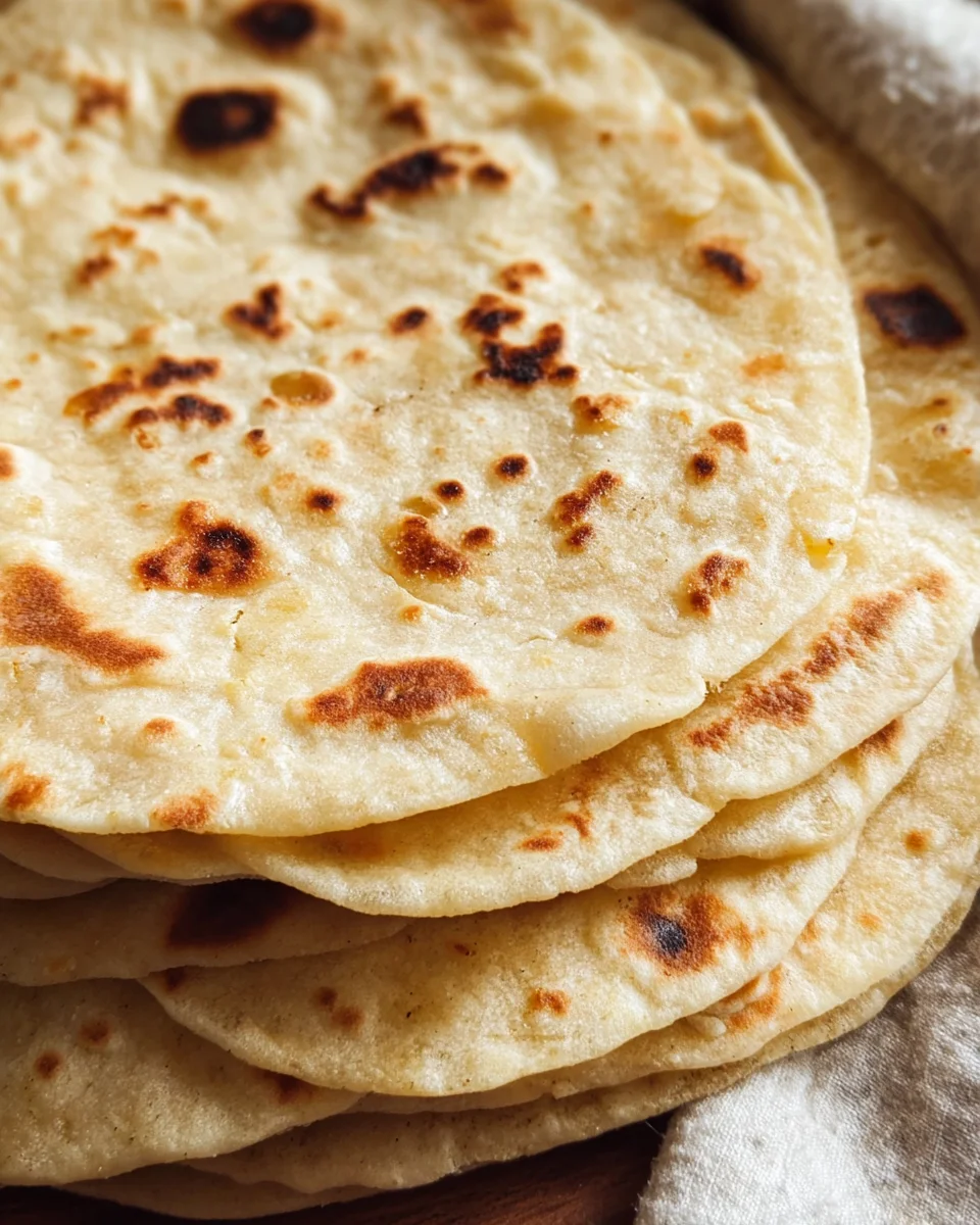 Homemade Flour Tortillas