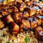 Honey BBQ Chicken Rice