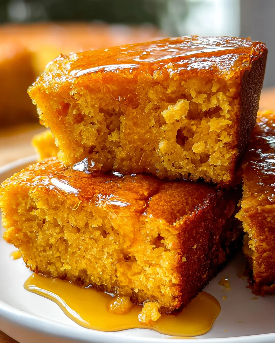 Honey Butter Sweet Potato Cornbread 26 Honey
