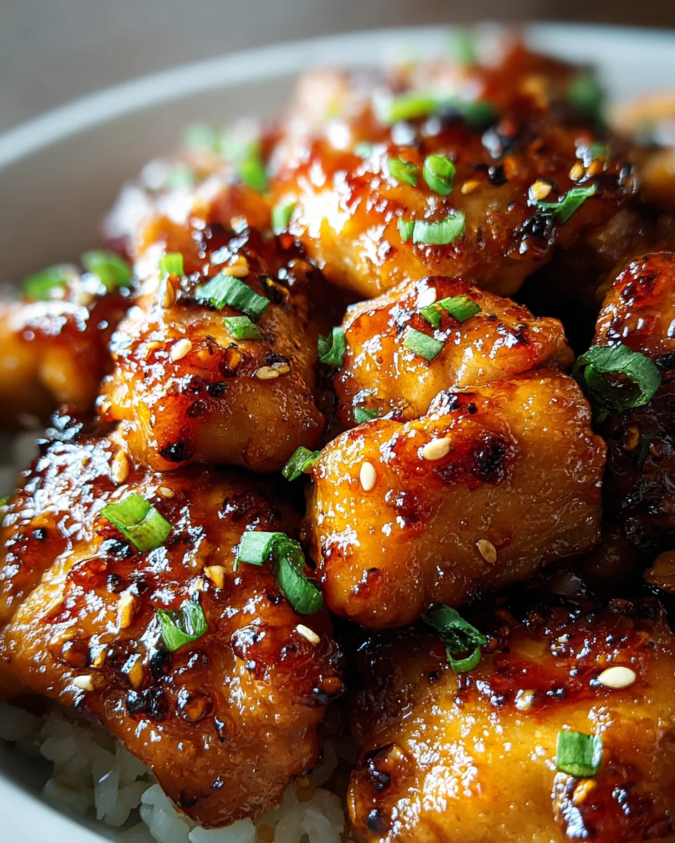 Honey Garlic Chicken Recipe