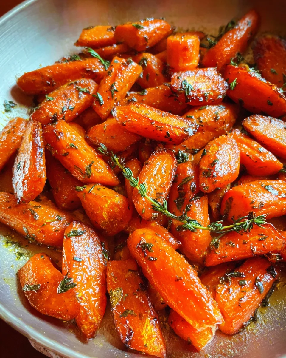 Honey Roasted Carrots 18 Honey