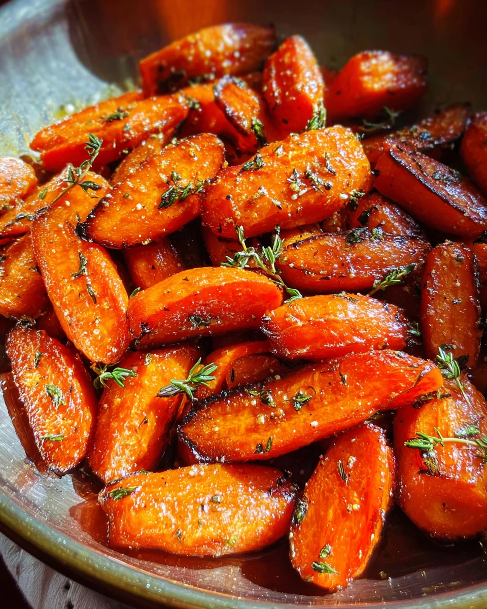 Honey Roasted Carrots 19 Honey