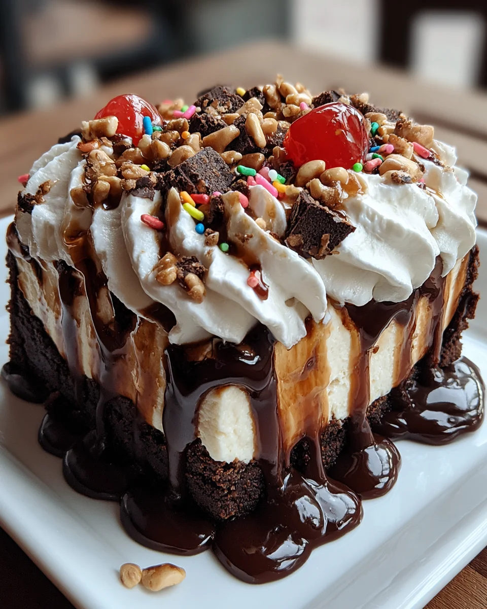 Hot Fudge Sundae Brownie Cheesecake 30 Hot
