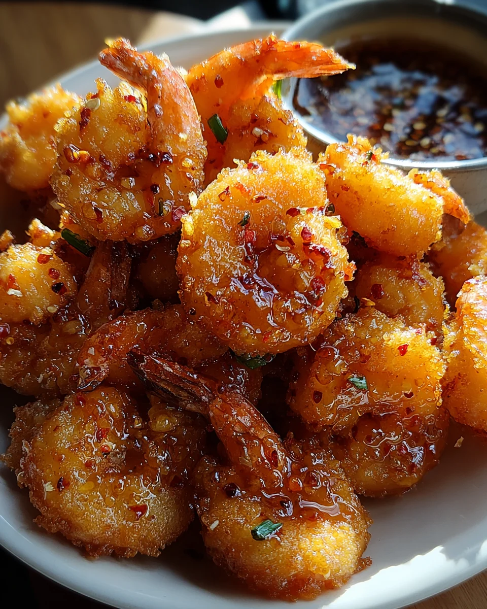 Hot Honey Fried Shrimp