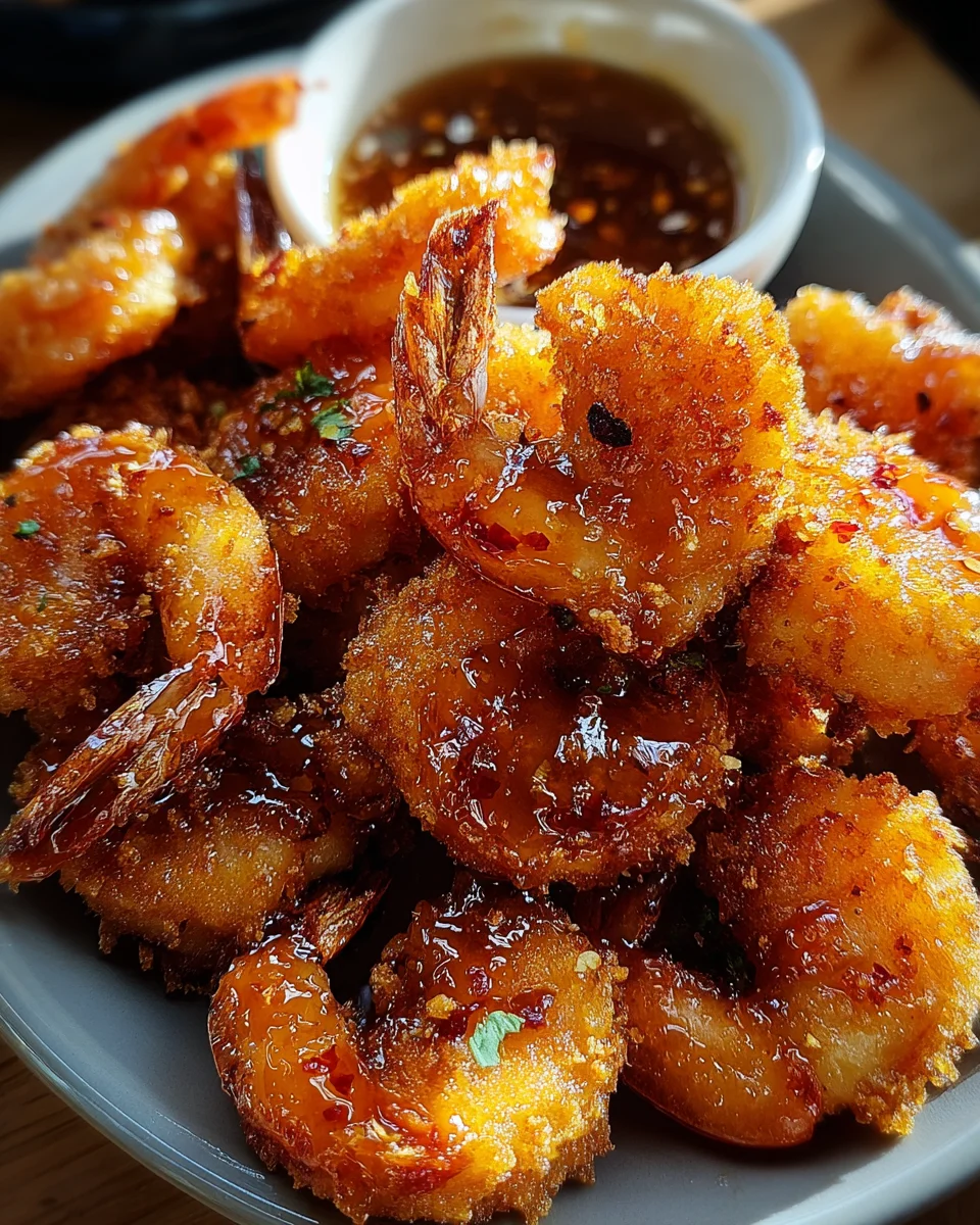 Hot Honey Fried Shrimp 27 Hot