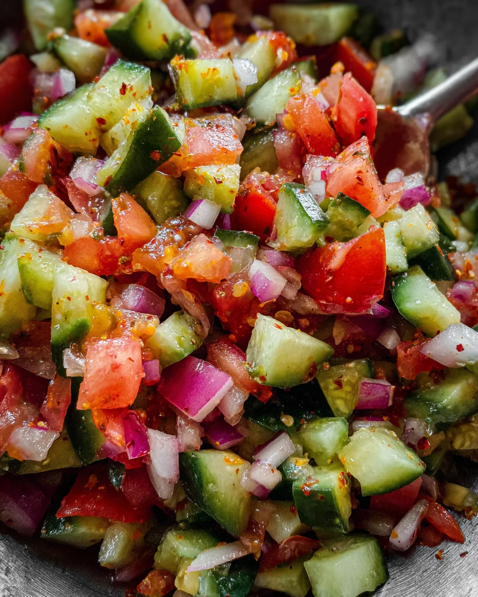 Indian Kachumber Salad