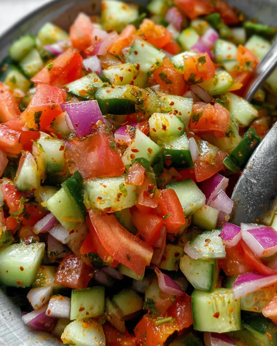 Indian Kachumber Salad 17 Indian