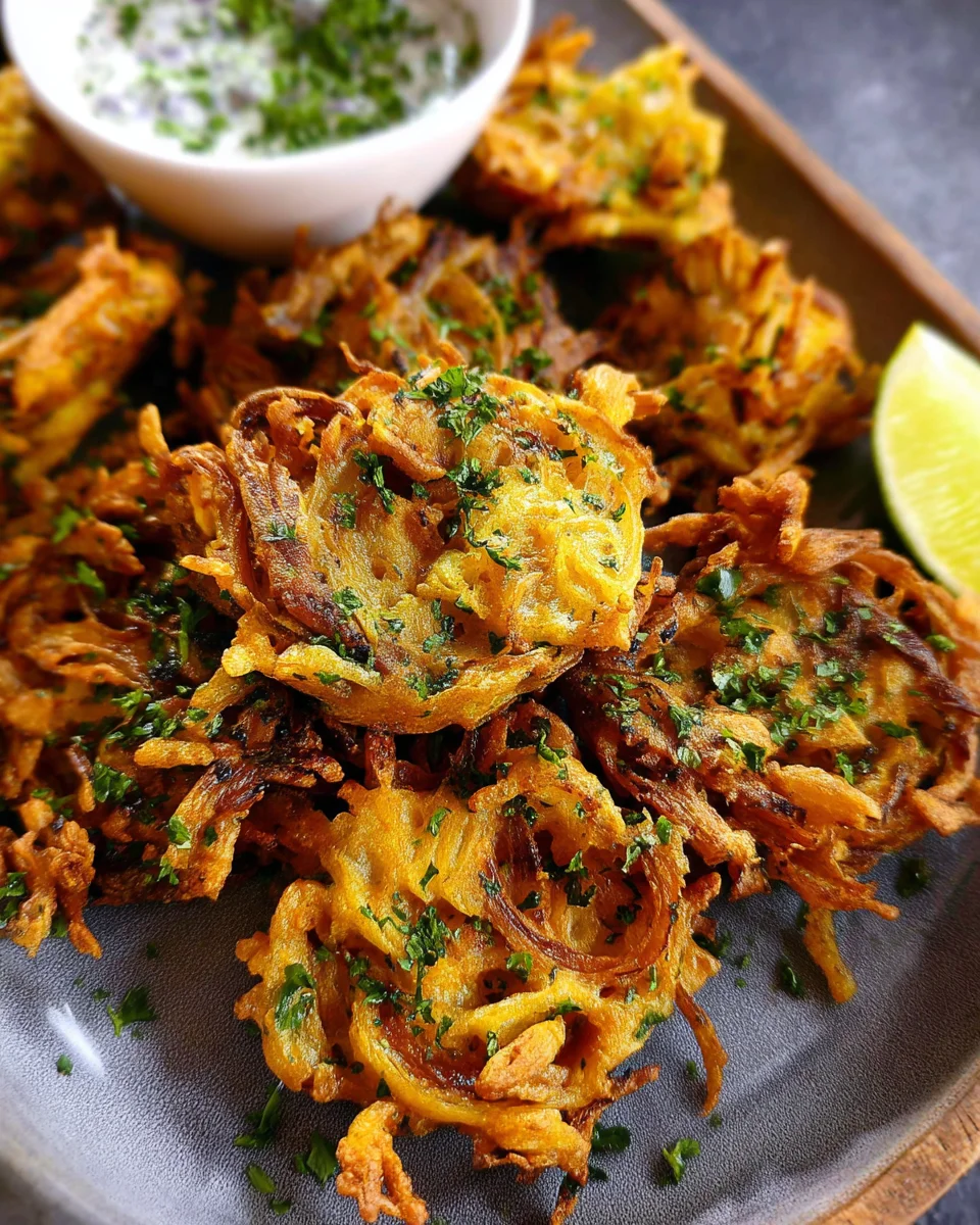 Indian Onion Bhaji 22 Indian