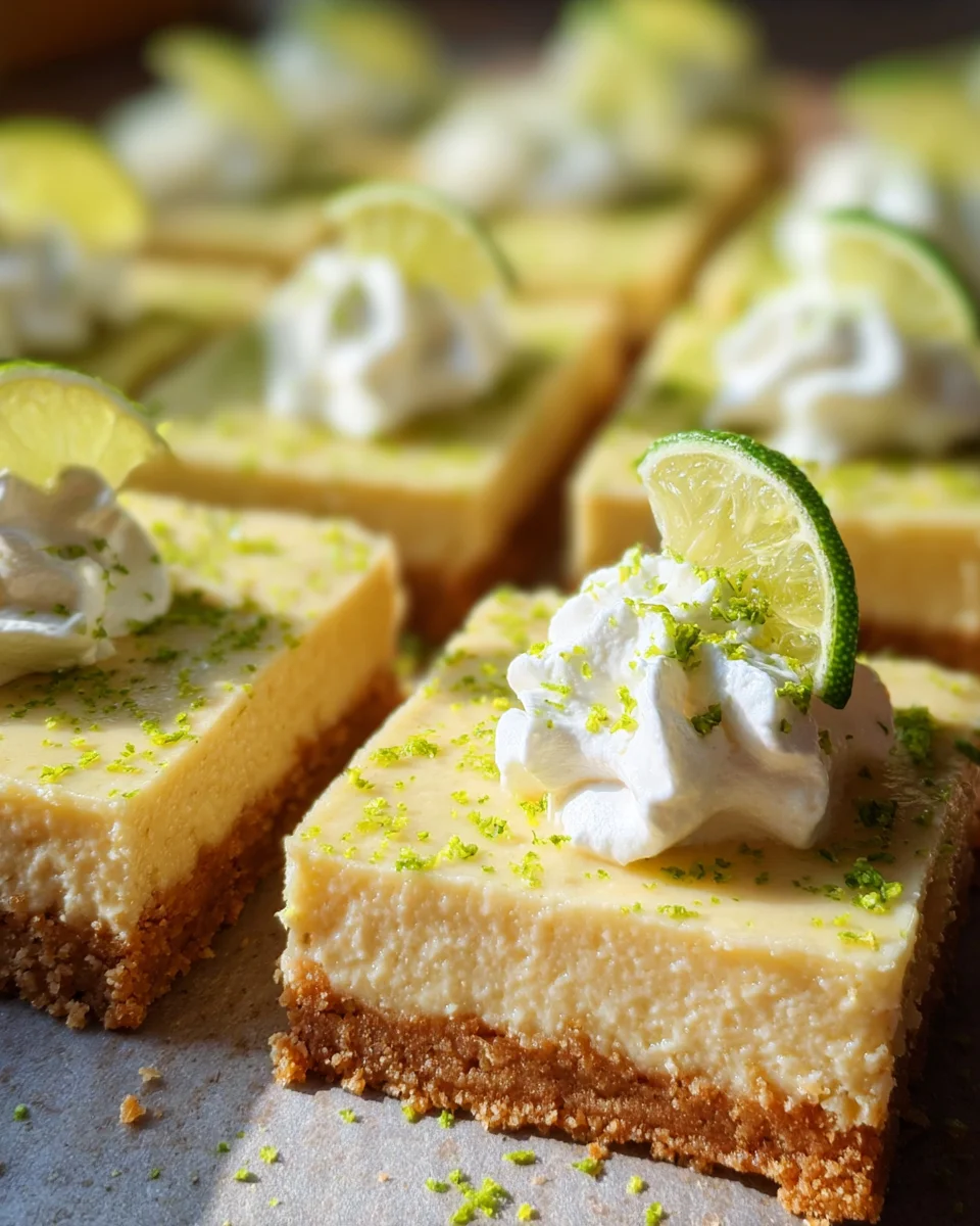 Key Lime Pie Bars