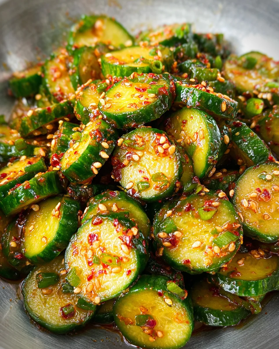 Korean Cucumber Salad 20 Korean