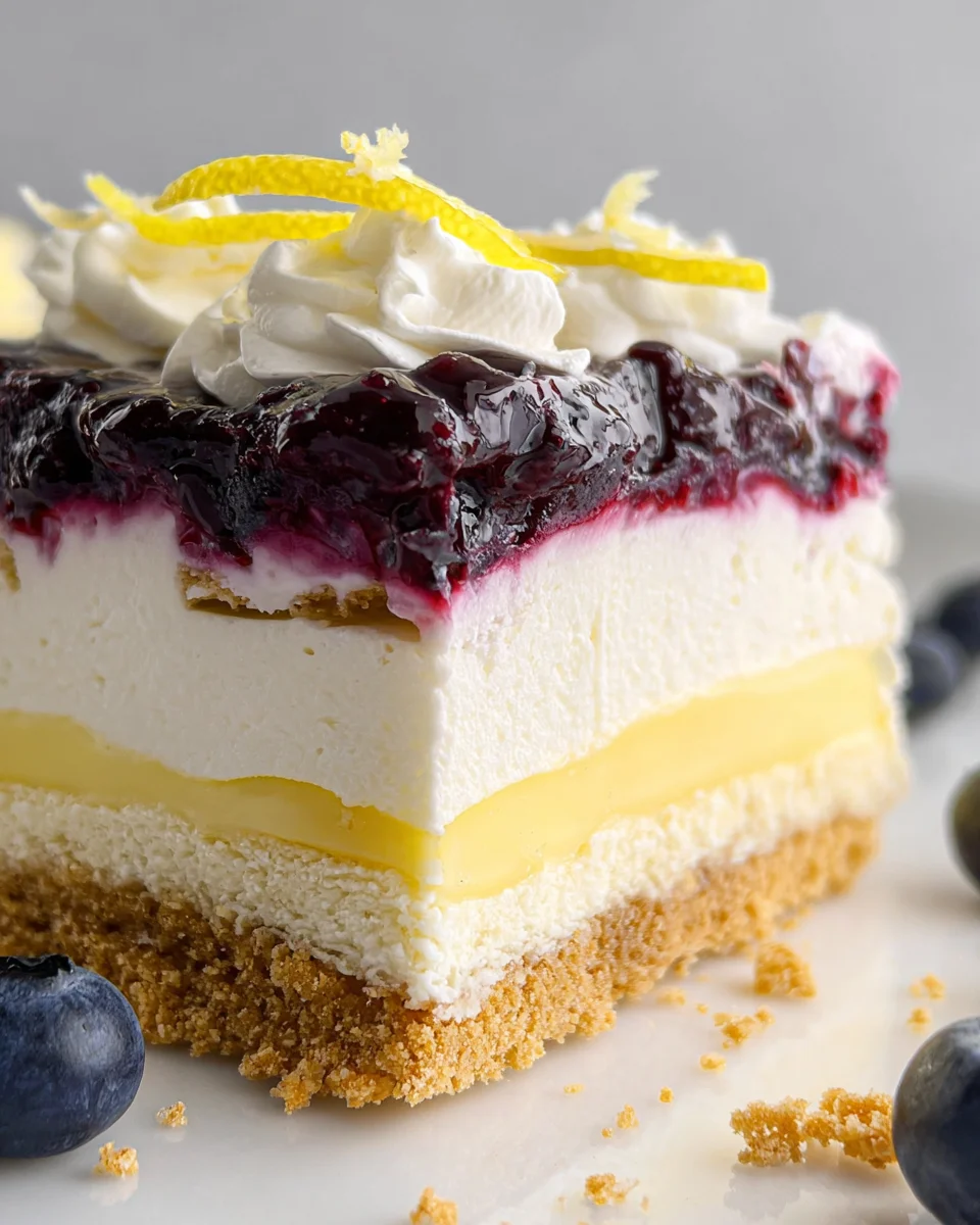 Lemon Blueberry Delight