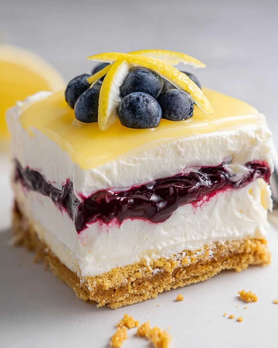 Lemon Blueberry Delight 21 Lemon