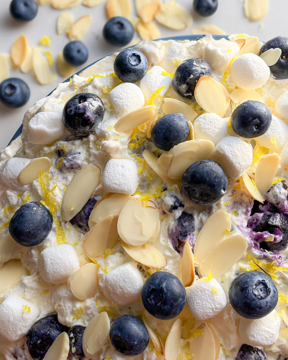 Lemon Blueberry Fluff