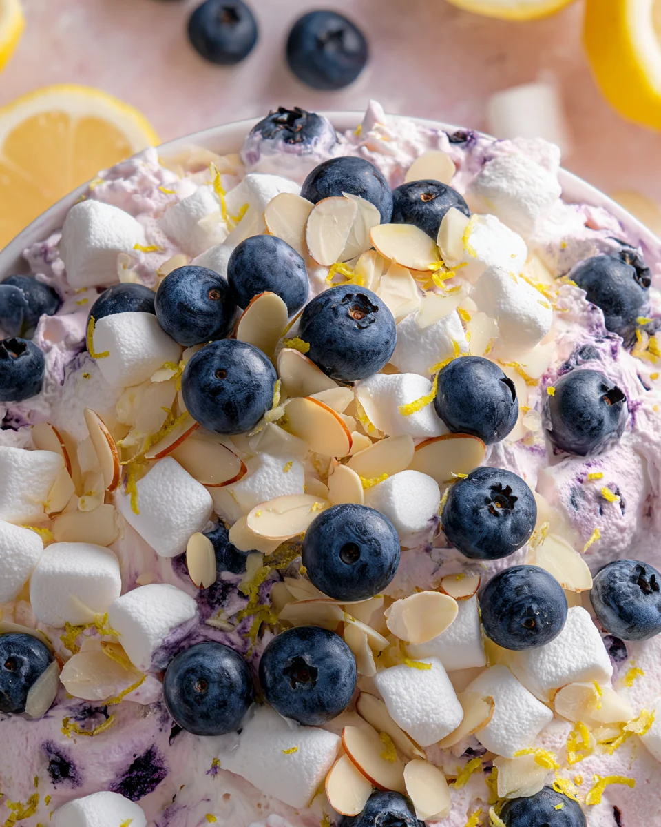 Lemon Blueberry Fluff 18 Lemon
