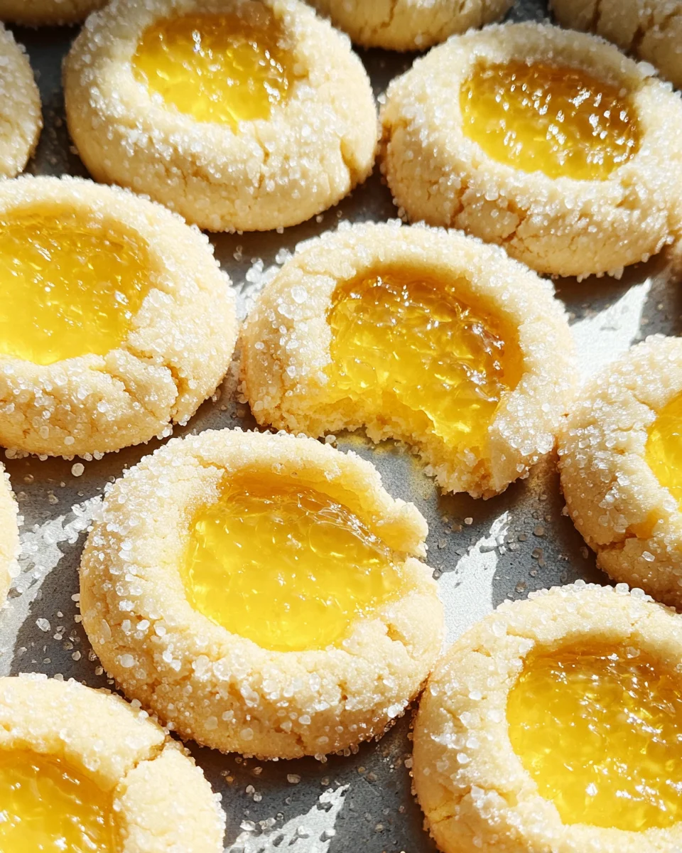 Lemon Curd Cookies Recipe
