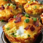 Loaded Bacon and Egg Hash Brown Muffins 22 Loaded Bacon and Egg Hash Brown Muffins