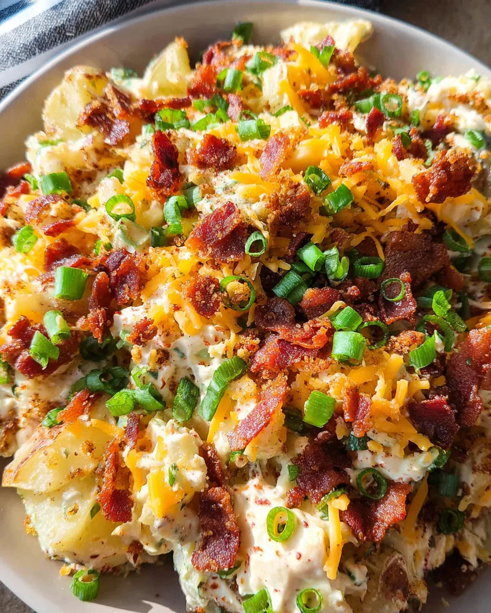Loaded Baked Potato Salad 22 Loaded