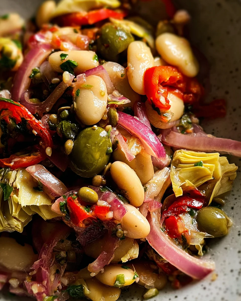 Marinated Butter Beans