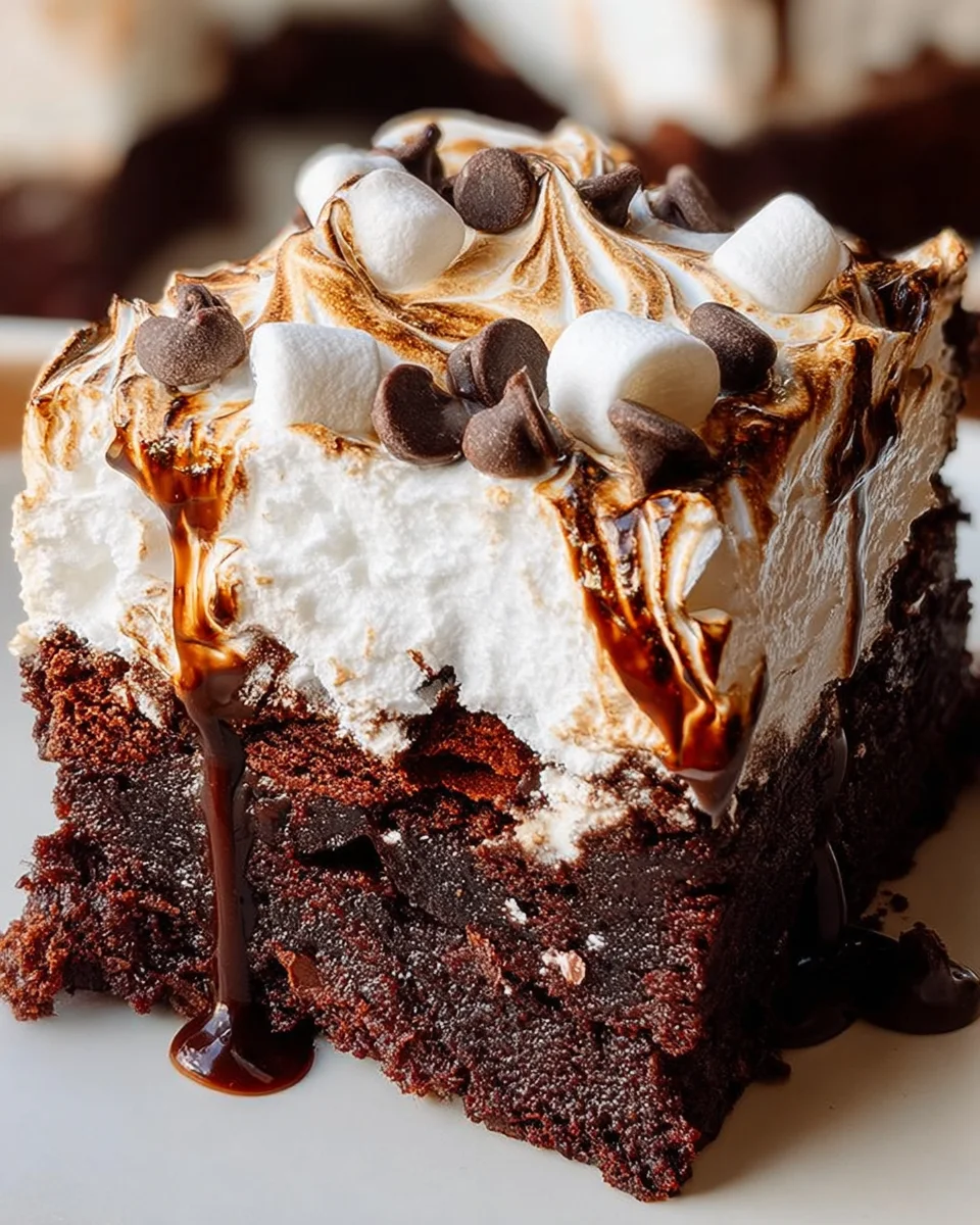 Marshmallow Brownies 25 Marshmallow