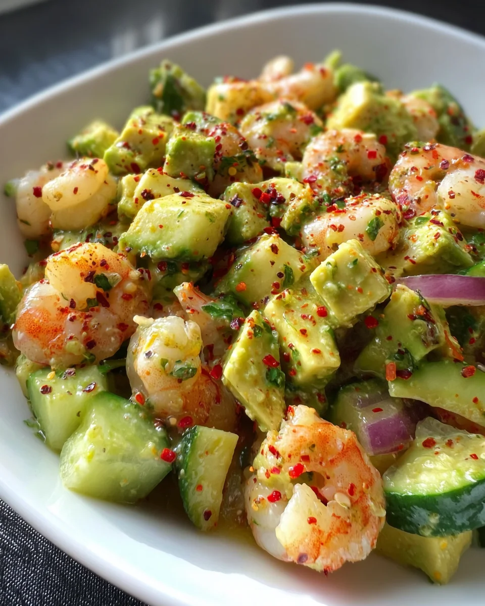 Mediterranean Keto Shrimp Salad