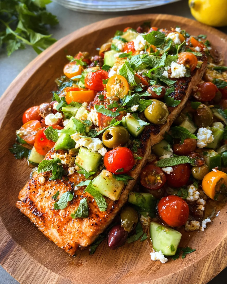 Mediterranean Salmon 18 Mediterranean
