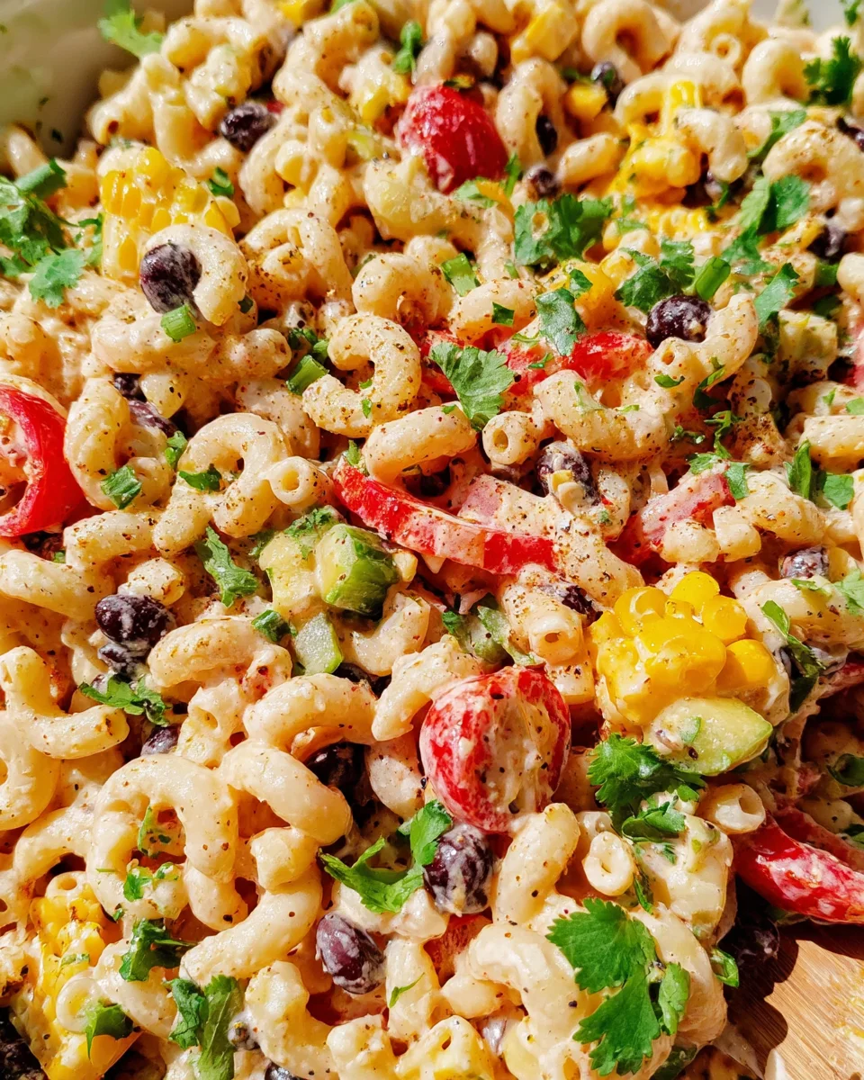 Mexican Macaroni Salad Recipe 26 Mexican