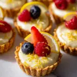 Mini Lemon Cheesecake Tarts 22 Mini Lemon Cheesecake Tarts