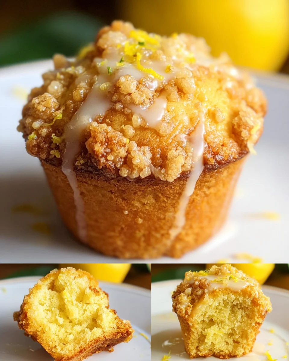 Moist Vegan Lemon Muffins