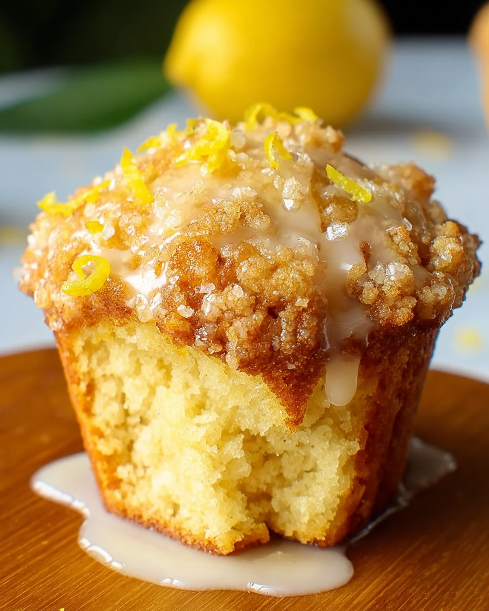 Moist Vegan Lemon Muffins 29 Moist