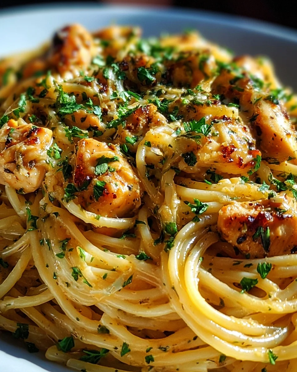 Monterey Chicken Spaghetti