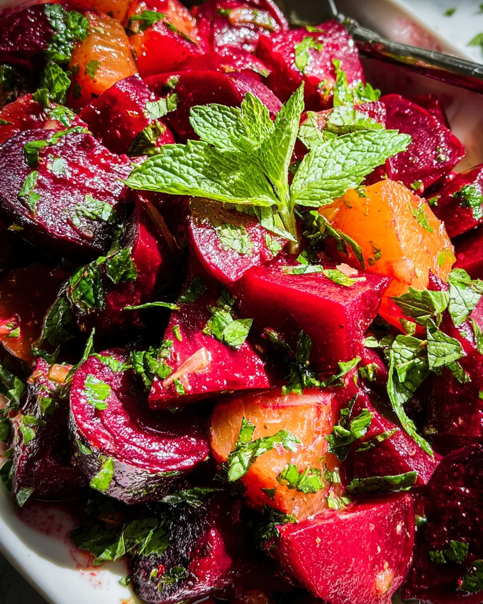 Moroccan Beet Salad 20 Moroccan