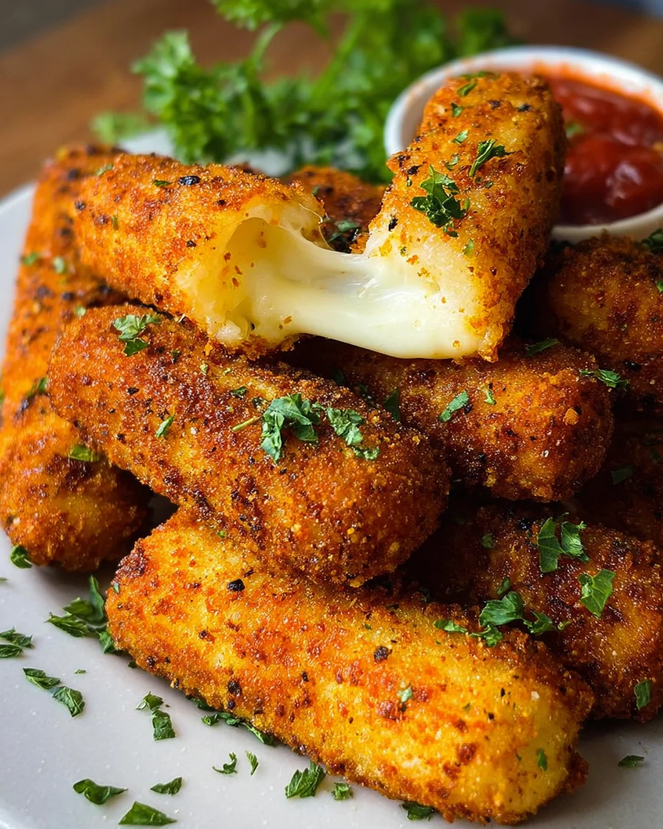 Mozzarella Sticks 21 Mozzarella