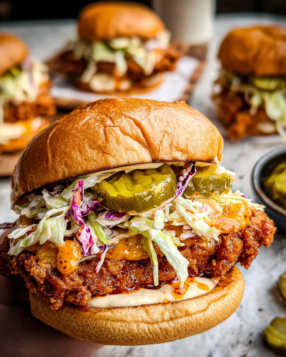 Nashville Hot Chicken Sandwiches
