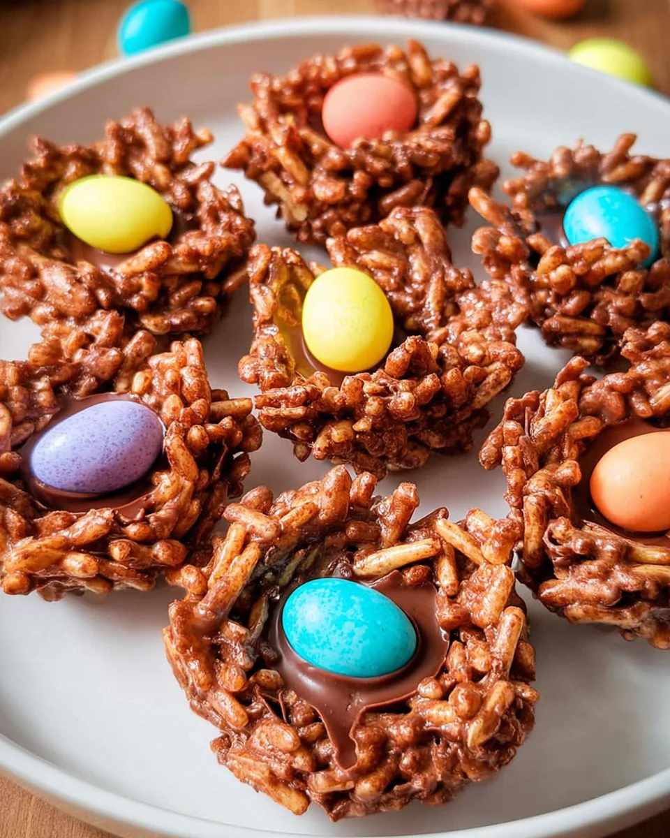 No-Bake Chocolate Bird Nests 16 No-Bake