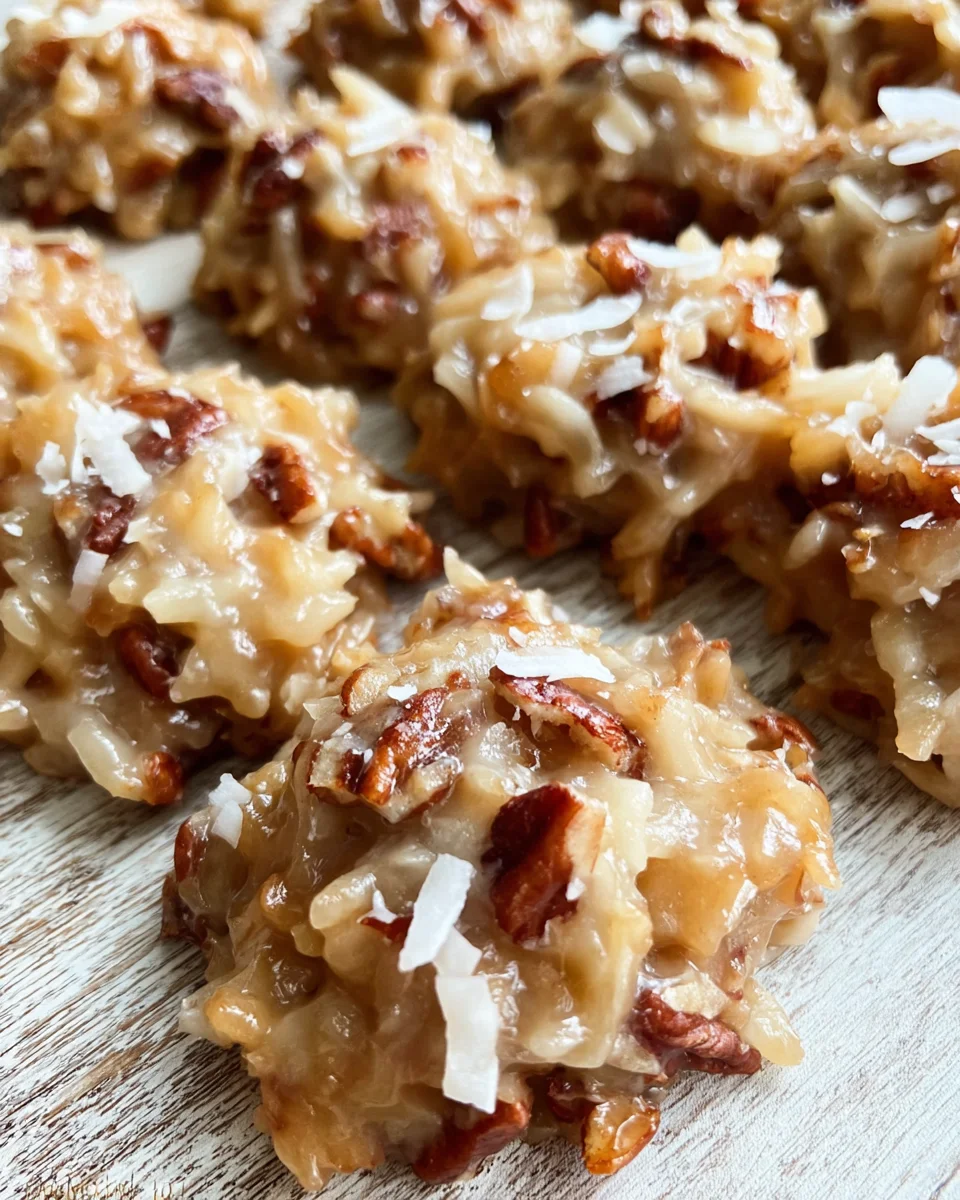 No-Bake Coconut Praline Cookies 20 No-Bake