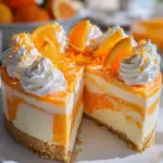 No-Bake Orange Creamsicle Cheesecake 24 No-Bake Orange Creamsicle Cheesecake