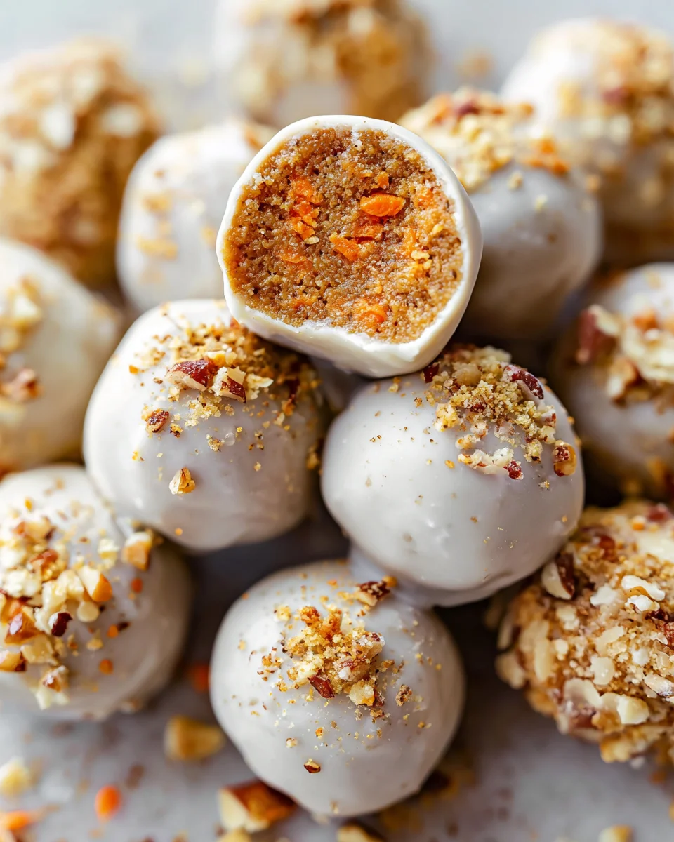No Bake Carrot Cake Bites 16 No