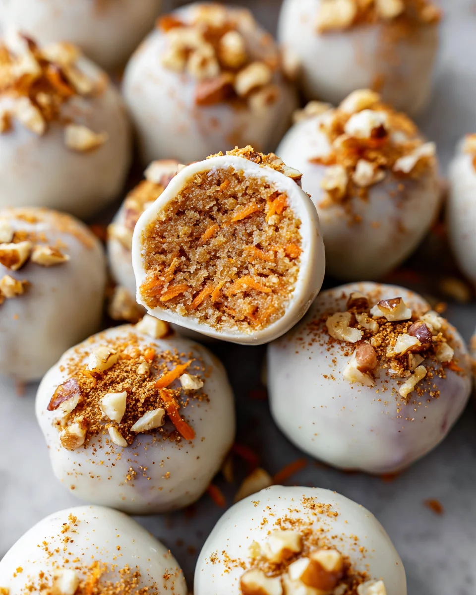 No Bake Carrot Cake Bites 17 No