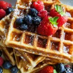 Oatmeal Cottage Cheese Waffles 16 Oatmeal Cottage Cheese Waffles