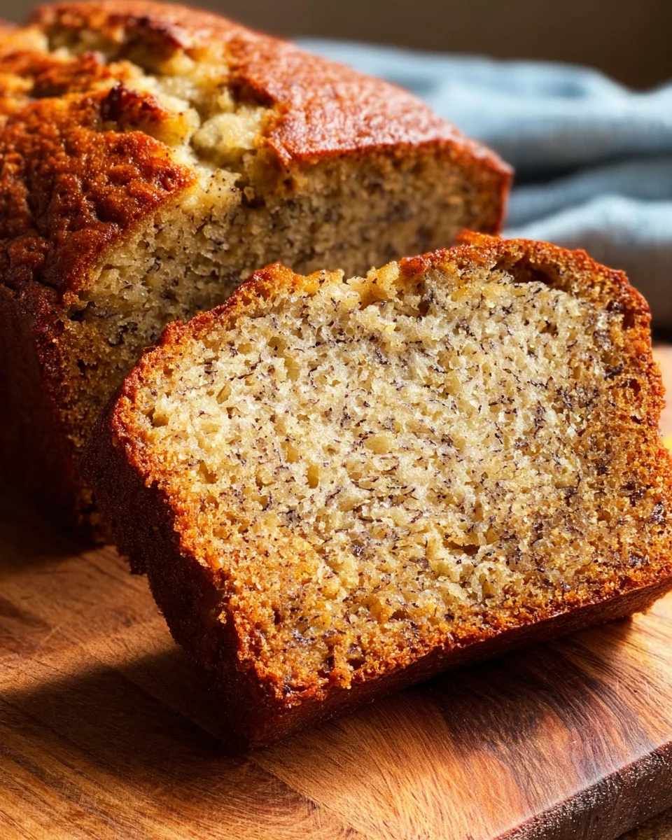 Old Fashioned Banana Bread