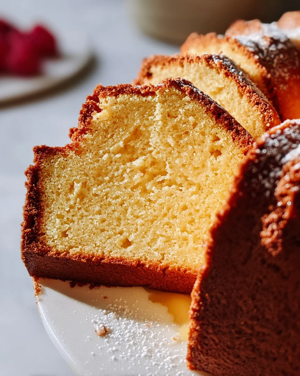 Old Fashioned Pound Cake 15 Old