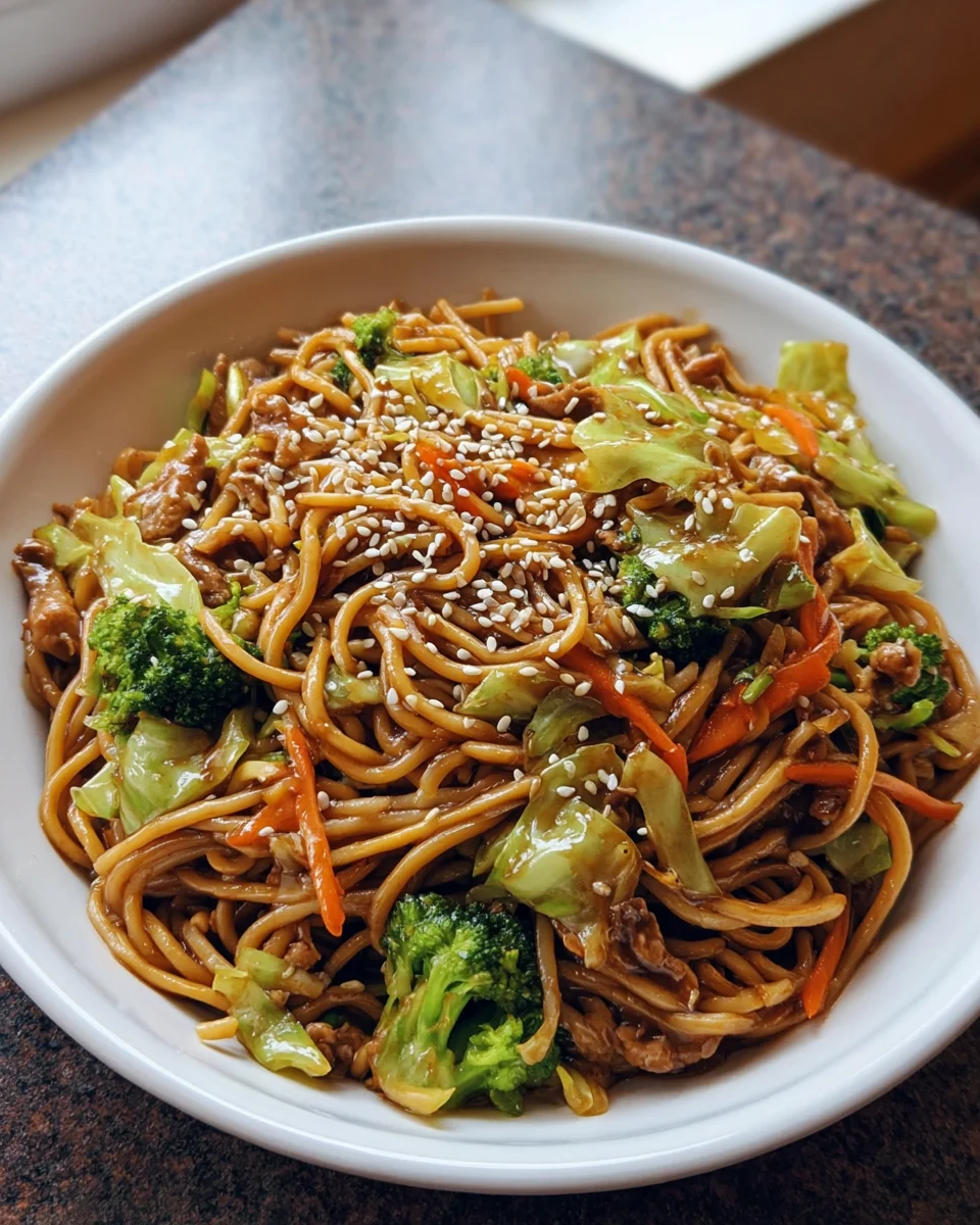 One-Pot Teriyaki Noodles 21 One-Pot